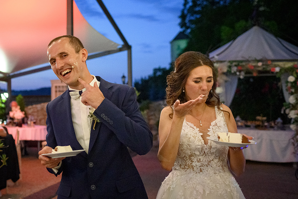 Svadobná hostina v reštaurácii Fatima Trenčín – autentický moment novomanželov